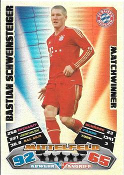 2012-13 Topps Match Attax Bundesliga #364 Bastian Schweinsteiger Front