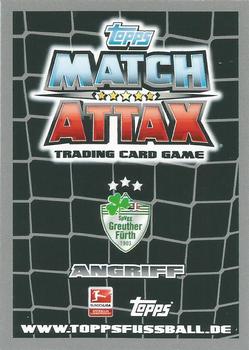 2012-13 Topps Match Attax Bundesliga Extra #399 Nikola Djurdjic Back