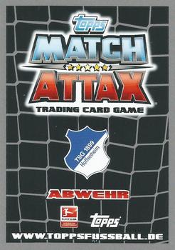 2012-13 Topps Match Attax Bundesliga Extra #408 David Abraham Back