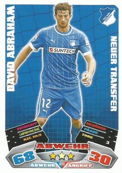 2012-13 Topps Match Attax Bundesliga Extra #408 David Abraham Front