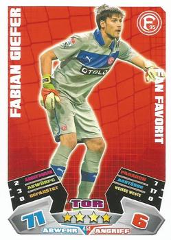 2012-13 Topps Match Attax Bundesliga Extra #454 Fabian Giefer Front