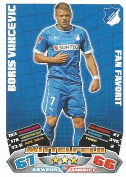 2012-13 Topps Match Attax Bundesliga Extra #460 Boris Vukcevic Front