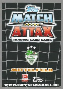 2012-13 Topps Match Attax Bundesliga Extra #475 Edgar Prib Back
