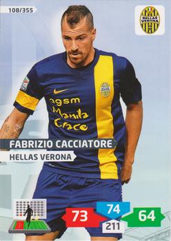 2013-14 Panini Adrenalyn XL Calciatori #108 Fabrizio Cacciatore Front