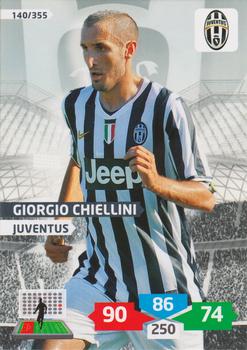 2013-14 Panini Adrenalyn XL Calciatori #140 Giorgio Chiellini Front