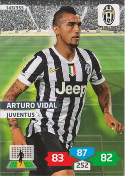 2013-14 Panini Adrenalyn XL Calciatori #143 Arturo Vidal Front