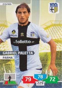 2013-14 Panini Adrenalyn XL Calciatori #215 Gabriel Paletta Front