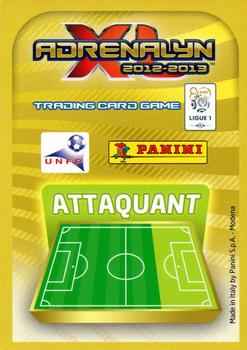 2012-13 Panini Adrenalyn XL (French) #43 Yoan Gouffran Back
