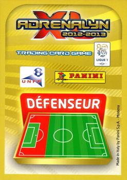 2012-13 Panini Adrenalyn XL (French) #68 Brice Dja Djedje Back