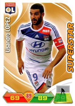 2012-13 Panini Adrenalyn XL (French) #126 Lisandro Lopez Front