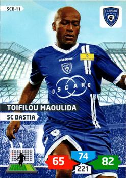 2013-14 Panini Adrenalyn XL Ligue 1 #SCB-11 Toifilou Maoulida Front