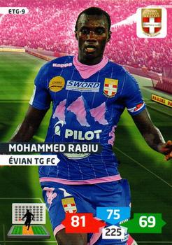 2013-14 Panini Adrenalyn XL Ligue 1 #ETG-9 Mohammed Rabiu Front