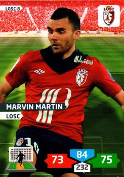 2013-14 Panini Adrenalyn XL Ligue 1 #LOSC-8 Marvin Martin Front