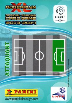 2013-14 Panini Adrenalyn XL Ligue 1 #LOSC-11 Nolan Roux Back