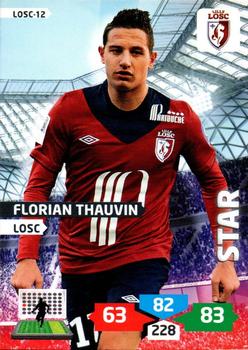 2013-14 Panini Adrenalyn XL Ligue 1 #LOSC-12 Florian Thauvin Front