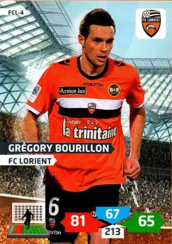 2013-14 Panini Adrenalyn XL Ligue 1 #FCL-4 Gregory Bourillon Front