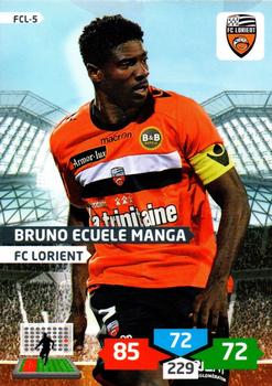 2013-14 Panini Adrenalyn XL Ligue 1 #FCL-5 Bruno Ecuele Manga Front