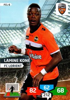 2013-14 Panini Adrenalyn XL Ligue 1 #FCL-6 Lamine Kone Front