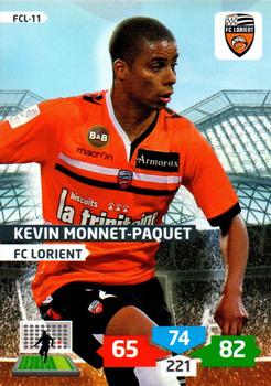 2013-14 Panini Adrenalyn XL Ligue 1 #FCL-11 Kevin Monnet-Paquet Front