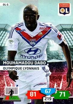 2013-14 Panini Adrenalyn XL Ligue 1 #OL-5 Mouhamadou Dabo Front