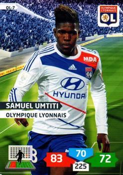 2013-14 Panini Adrenalyn XL Ligue 1 #OL-7 Samuel Umtiti Front