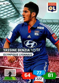 2013-14 Panini Adrenalyn XL Ligue 1 #OL-10 Yassine Benzia Front