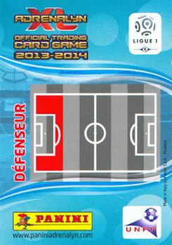 2013-14 Panini Adrenalyn XL Ligue 1 #OL-14 Samuel Umtiti Back