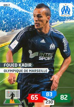 2013-14 Panini Adrenalyn XL Ligue 1 #OM-7 Foued Kadir Front