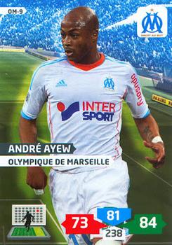 2013-14 Panini Adrenalyn XL Ligue 1 #OM-9 Andre Ayew Front