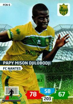 2013-14 Panini Adrenalyn XL Ligue 1 #FCN-5 Papy Mison Djilobodji Front