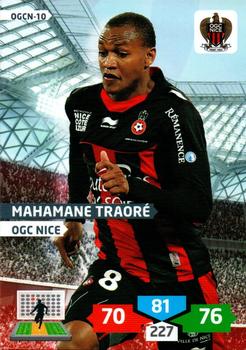 2013-14 Panini Adrenalyn XL Ligue 1 #OGCN-10 Mahamane Traore Front