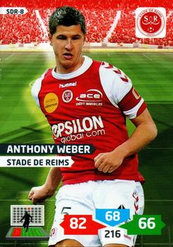 2013-14 Panini Adrenalyn XL Ligue 1 #SDR-8 Anthony Weber Front