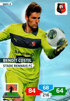 2013-14 Panini Adrenalyn XL Ligue 1 #SRFC-3 Benoit Costil Front