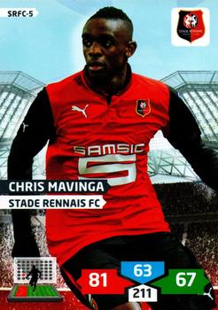 2013-14 Panini Adrenalyn XL Ligue 1 #SRFC-5 Chris Mavinga Front