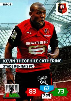 2013-14 Panini Adrenalyn XL Ligue 1 #SRFC-6 Kevin Theophile-Catherine Front