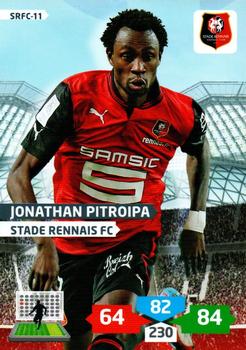 2013-14 Panini Adrenalyn XL Ligue 1 #SRFC-11 Jonathan Pitroipa Front