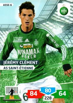 2013-14 Panini Adrenalyn XL Ligue 1 #ASSE-6 Jeremy Clement Front