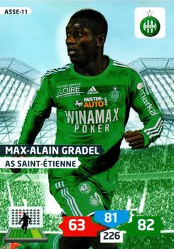 2013-14 Panini Adrenalyn XL Ligue 1 #ASSE-11 Max-Alain Gradel Front