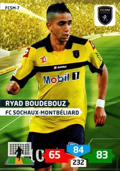 2013-14 Panini Adrenalyn XL Ligue 1 #FCSM-7 Ryad Boudebouz Front