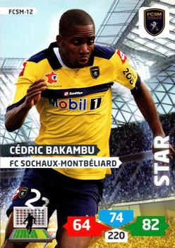 2013-14 Panini Adrenalyn XL Ligue 1 #FCSM-12 Cedric Bakambu Front