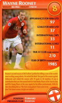 2007 Top Trumps Specials Manchester United #NNO Wayne Rooney Front