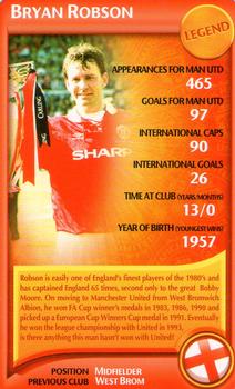2007 Top Trumps Specials Manchester United #NNO Bryan Robson Front