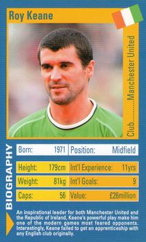 2003 Top Trumps World Football Stars #NNO Roy Keane Front