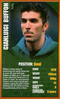 2004 Top Trumps European Football Stars #NNO Gianluigi Buffon Front