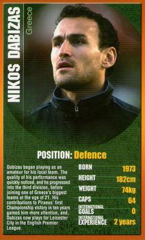 2004 Top Trumps European Football Stars #NNO Nikos Dabizas Front