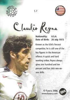 2006 Futera Unique World Football #57 Claudio Reyna Back