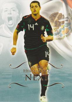 2011 Futera UNIQUE World Football #192 Javier Hernández Front