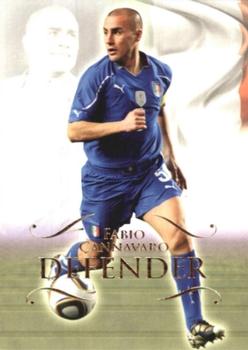 2011 Futera UNIQUE World Football #015 Fabio Cannavaro Front
