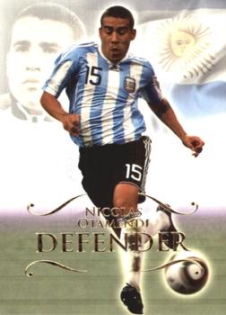2011 Futera UNIQUE World Football #042 Nicolás Otamendi Front