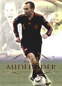 2011 Futera UNIQUE World Football #087 Andres Iniesta Front